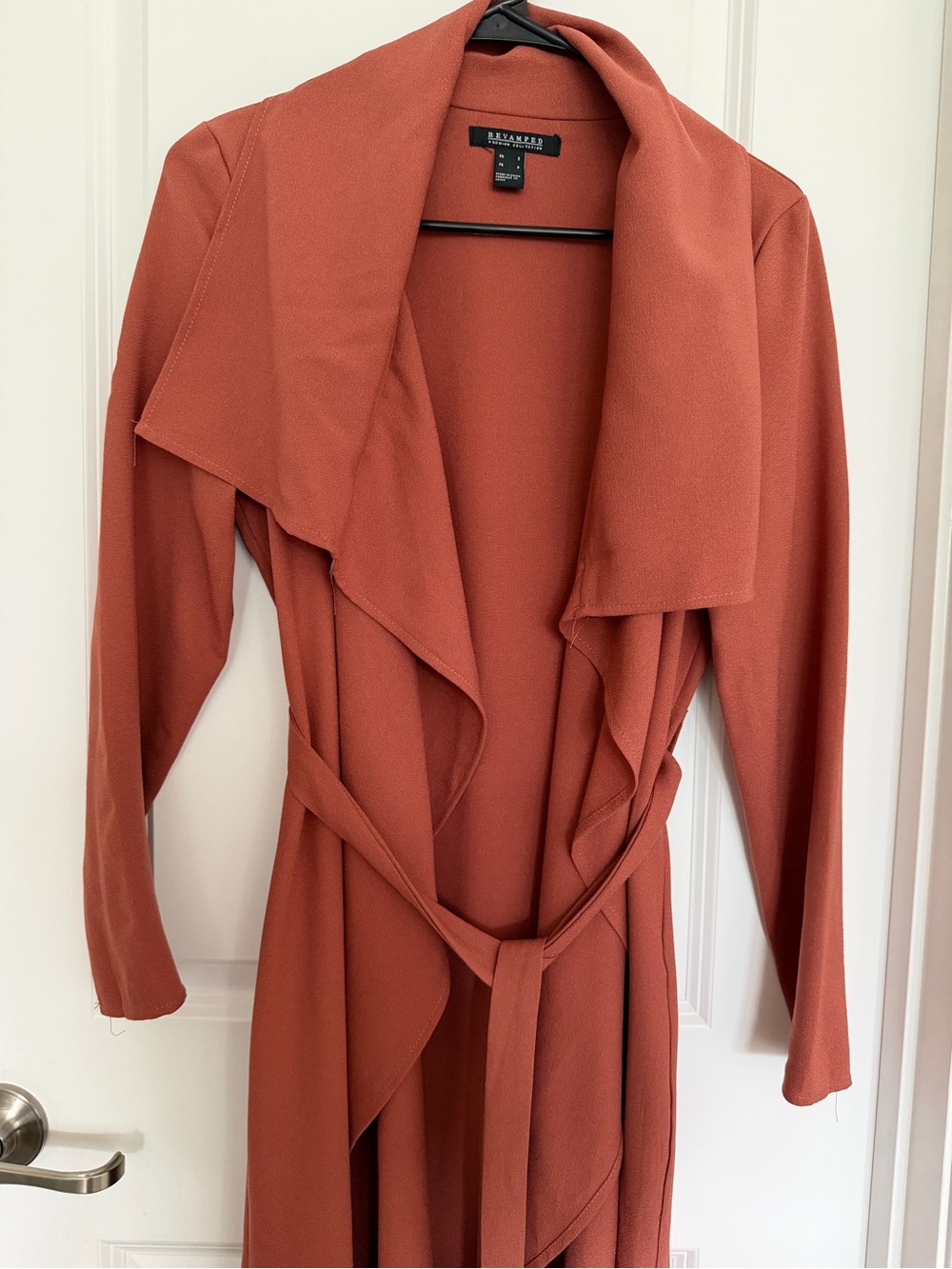 Preloved Rust Color Cardigan Small - Picture 2 of 4